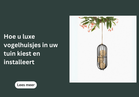 Hoe u luxe vogelhuisjes in uw tuin kiest en installeert