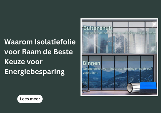 Waarom Isolatiefolie voor Raam de Beste Keuze voor Energiebesparing