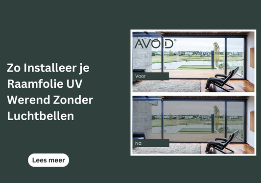 Zo Installeer je Raamfolie UV Werend Zonder Luchtbellen