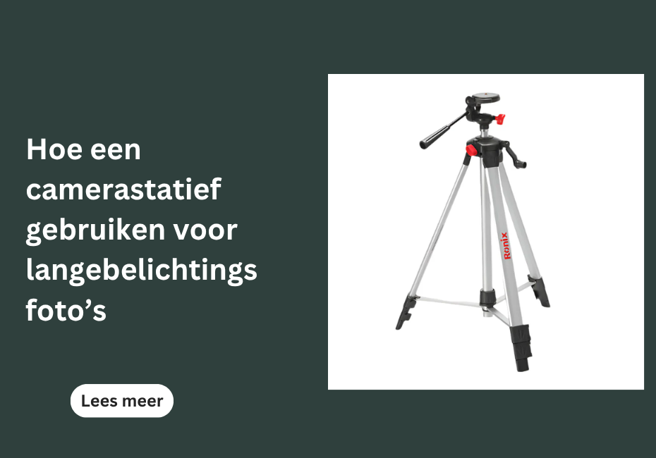 Hoe een camerastatief gebruiken voor langebelichtingsfoto’s