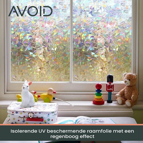 <tc>AVOID</tc>® - Fensterfolie - Regenbogen - Verschiedene Größen <tc>AVOID</tc>® - Fensterfolie - Regenbogen - Verschiedene Größen