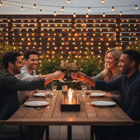 AVOID® - Tafelhaard Zwart Inclusief Vlamdover AVOID® - Tafelhaard Zwart Inclusief Vlamdover