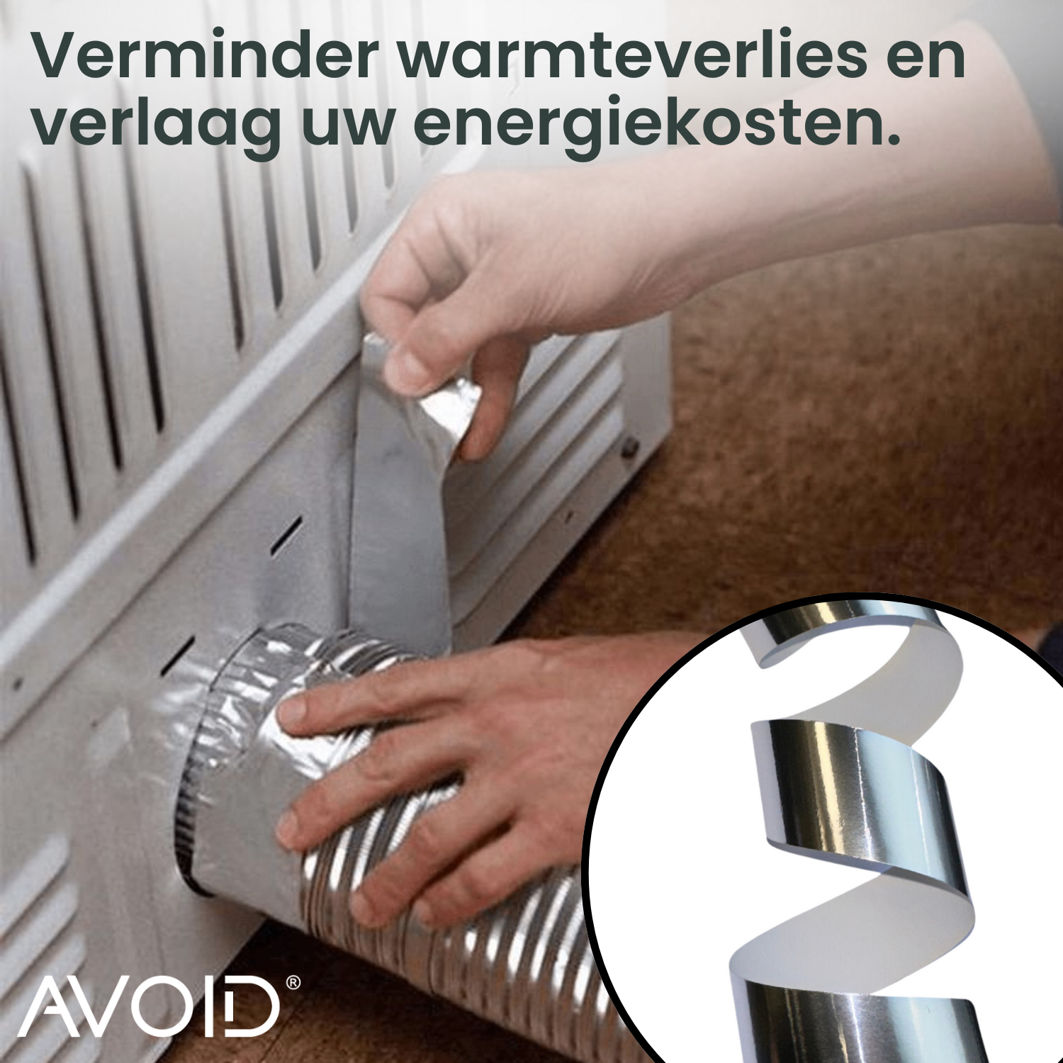 AVOID® - Aluminium Tape - 50mm x 50m - Avoid AVOID® - Aluminium Tape - 50mm x 50m - Avoid