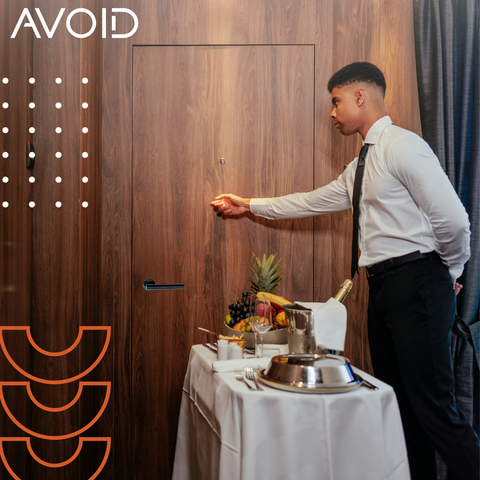 AVOID® - Deurklink Zwart - Avoid AVOID® - Deurklink Zwart - Avoid