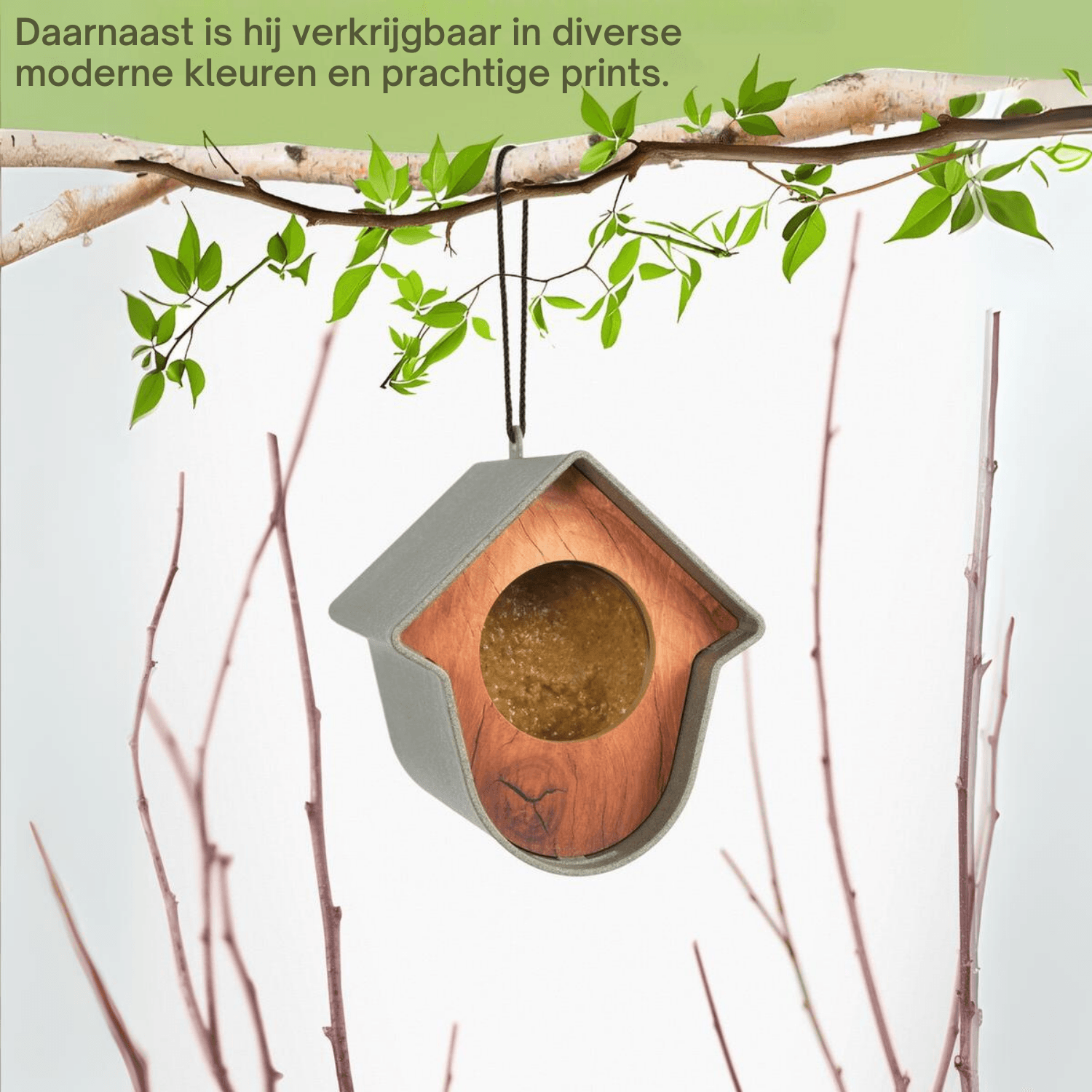 Singing Friend - Hello Evie - 100% Gerecycled Plastic Vogelvoederhuisje - Verkrijgbaar in 5 Stijlen - Avoid Singing Friend - Hello Evie - 100% Gerecycled Plastic Vogelvoederhuisje - Verkrijgbaar in 5 Stijlen - Avoid