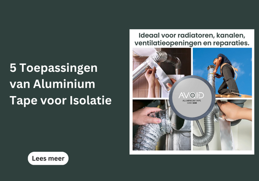 5 toepassingen voor radiatorfolie tape bij isolatie