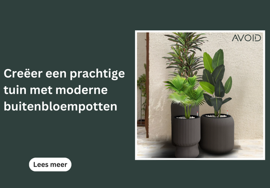 Creëer een prachtige tuin met moderne buitenbloempotten