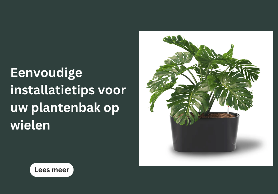 Eenvoudige installatietips voor uw plantenbak op wielen