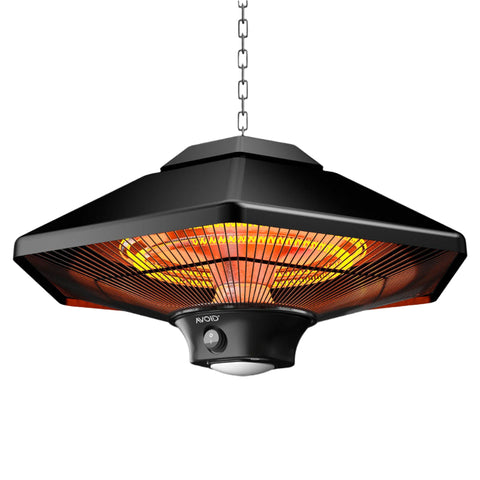 <tc>AVOID</tc> | Lampada riscaldante a infrarossi SHL-2000BR – 2000W | Per interni ed esterni | Con telecomando e illuminazione a LED