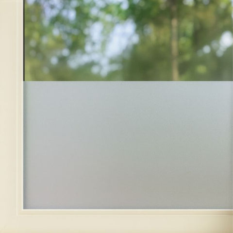 Perfect Cover Anti -Inskijk Milk glass window film - Incl. Free rack and knife - Available in 12 sizes