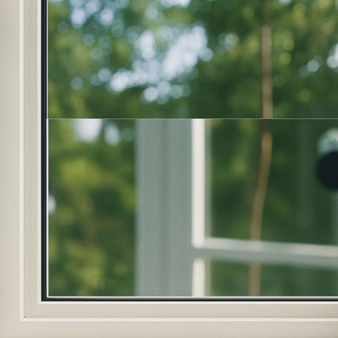 Perfect cover insulating mirror window film - incl. Free rack and knife - Available in 12 sizes