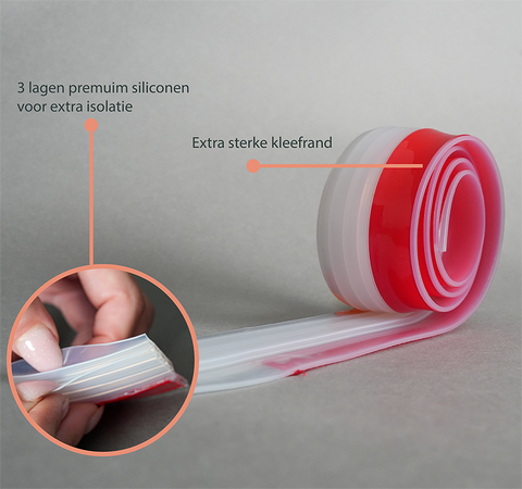 <tc>AVOID</tc>® - Draught excluder - 100cm x 5 cm - Available in 3 colours