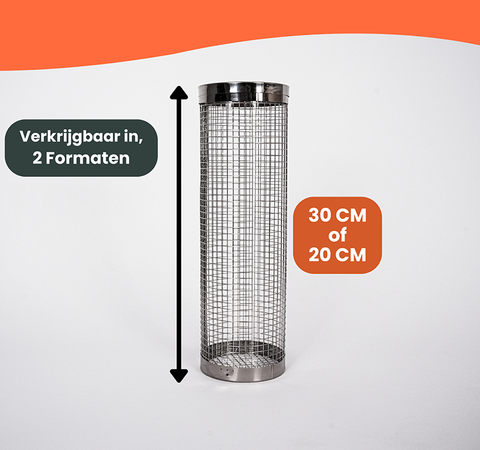 AVOID® - Grillmand BBQ - Set Van 2 - Verkrijgbaar in 2 Maten