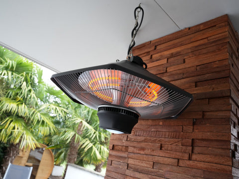 <tc>AVOID</tc> | Lampada riscaldante a infrarossi SHL-2000BR – 2000W | Per interni ed esterni | Con telecomando e illuminazione a LED