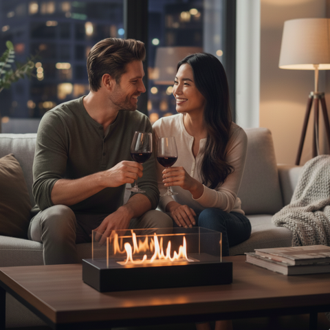 <tc>AVOID</tc>® - Table fireplace Black