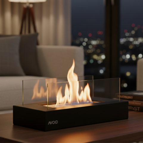 <tc>AVOID</tc>® - Table fireplace Black