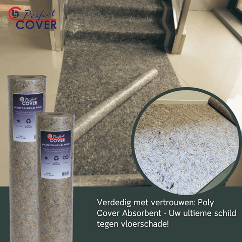 A Perfect Cover® Stucloper Vilt - Schildersvlies Pro - Verkrijgbaar in 3 Maten - Avoid
