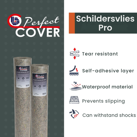 A Perfect Cover® Stucloper Vilt - Schildersvlies Pro - Verkrijgbaar in 3 Maten - Avoid