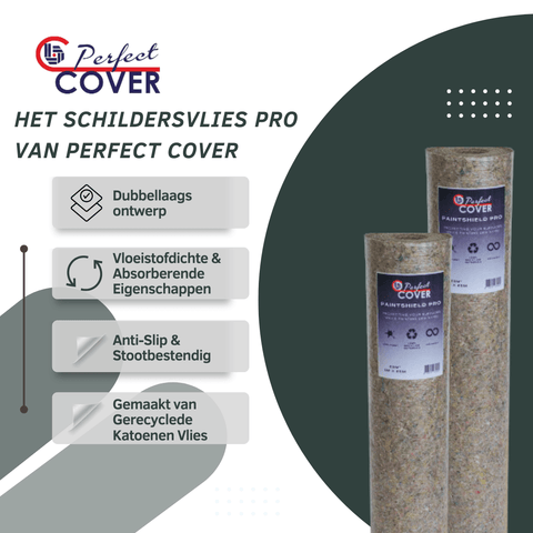 A Perfect Cover® Stucloper Vilt - Schildersvlies Pro - Verkrijgbaar in 3 Maten - Avoid
