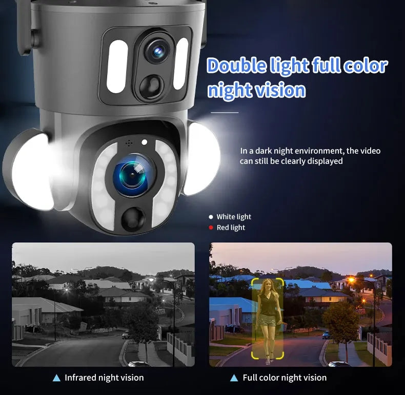 AVOID Beveiliging Camera – 10X Zoom – Draadloos – Bewaking Buiten - Avoid