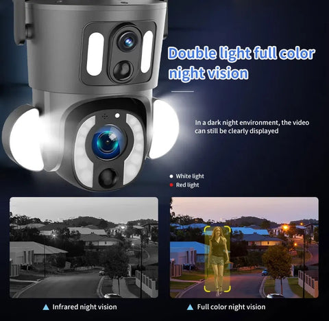 AVOID Beveiliging Camera – 10X Zoom – Draadloos – Bewaking Buiten - Avoid