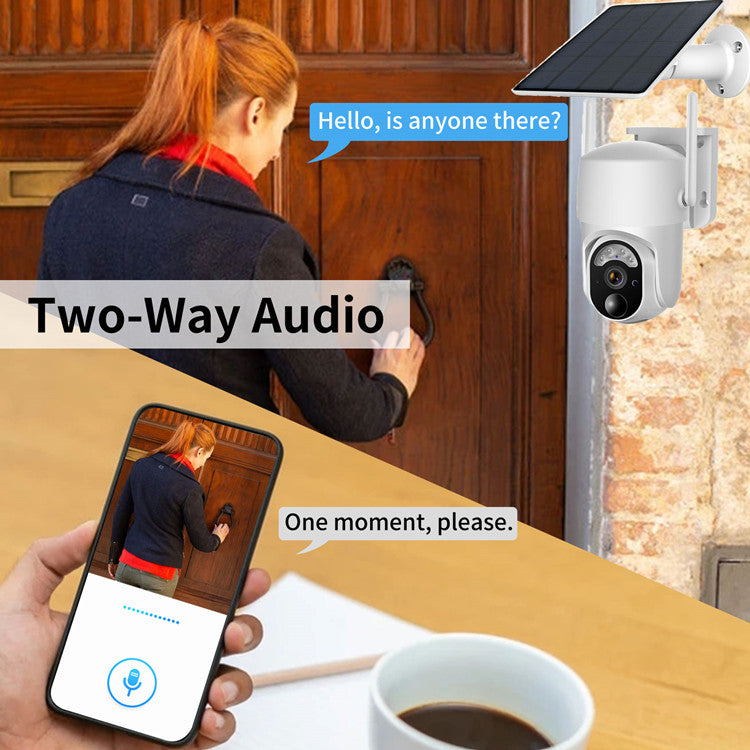 AVOID Beveiliging Camera – 355° Zicht – Draadloos – Buiten Bewaking - Avoid