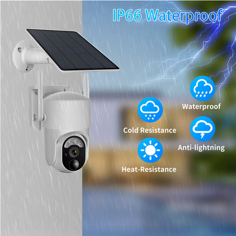 AVOID Beveiliging Camera – 355° Zicht – Draadloos – Buiten Bewaking - Avoid