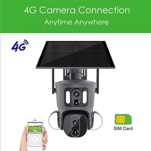 AVOID – Beveiliging Camera Zwart – 2,8mm Lens – Draadloos Buiten - Avoid