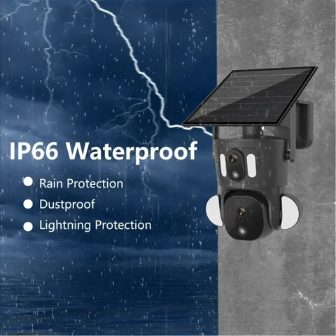 AVOID – Beveiliging Camera Zwart – 2,8mm Lens – Draadloos Buiten - Avoid