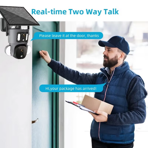 AVOID – Beveiliging Camera Zwart – 2,8mm Lens – Draadloos Buiten - Avoid