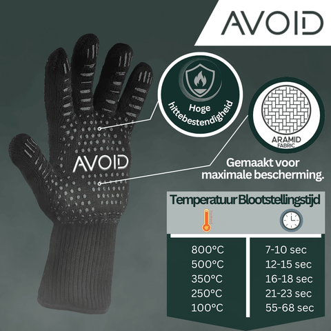 AVOID®- Barbecue Handschoenen - Avoid
