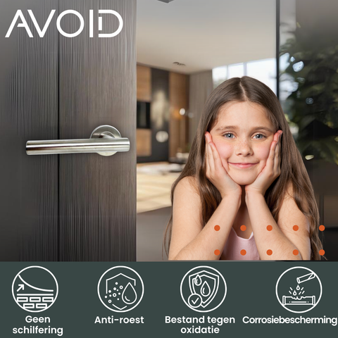 AVOID® - Deurklink RVS - Avoid