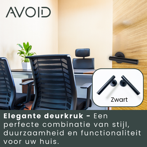 AVOID® - Deurklink Zwart - Avoid