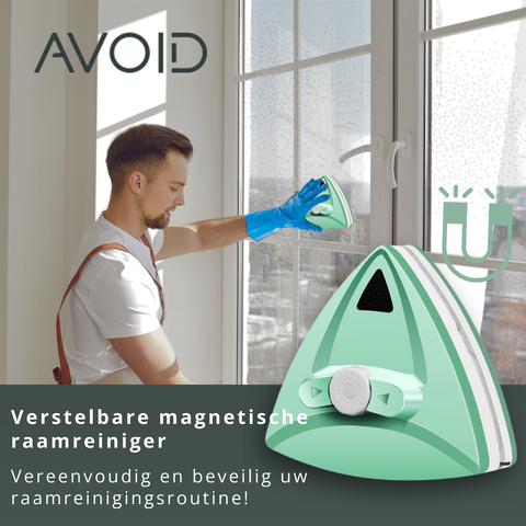 AVOID® - Magnetische Raamwasser - 25MM - Avoid