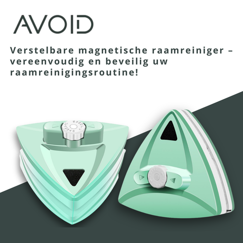 AVOID® - Magnetische Raamwasser - 25MM - Avoid
