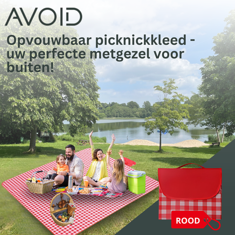 AVOID® - Picknick Mat - Opvouwbaar - 200 x200cm - Avoid