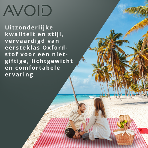 AVOID® - Picknick Mat - Opvouwbaar - 200 x200cm - Avoid