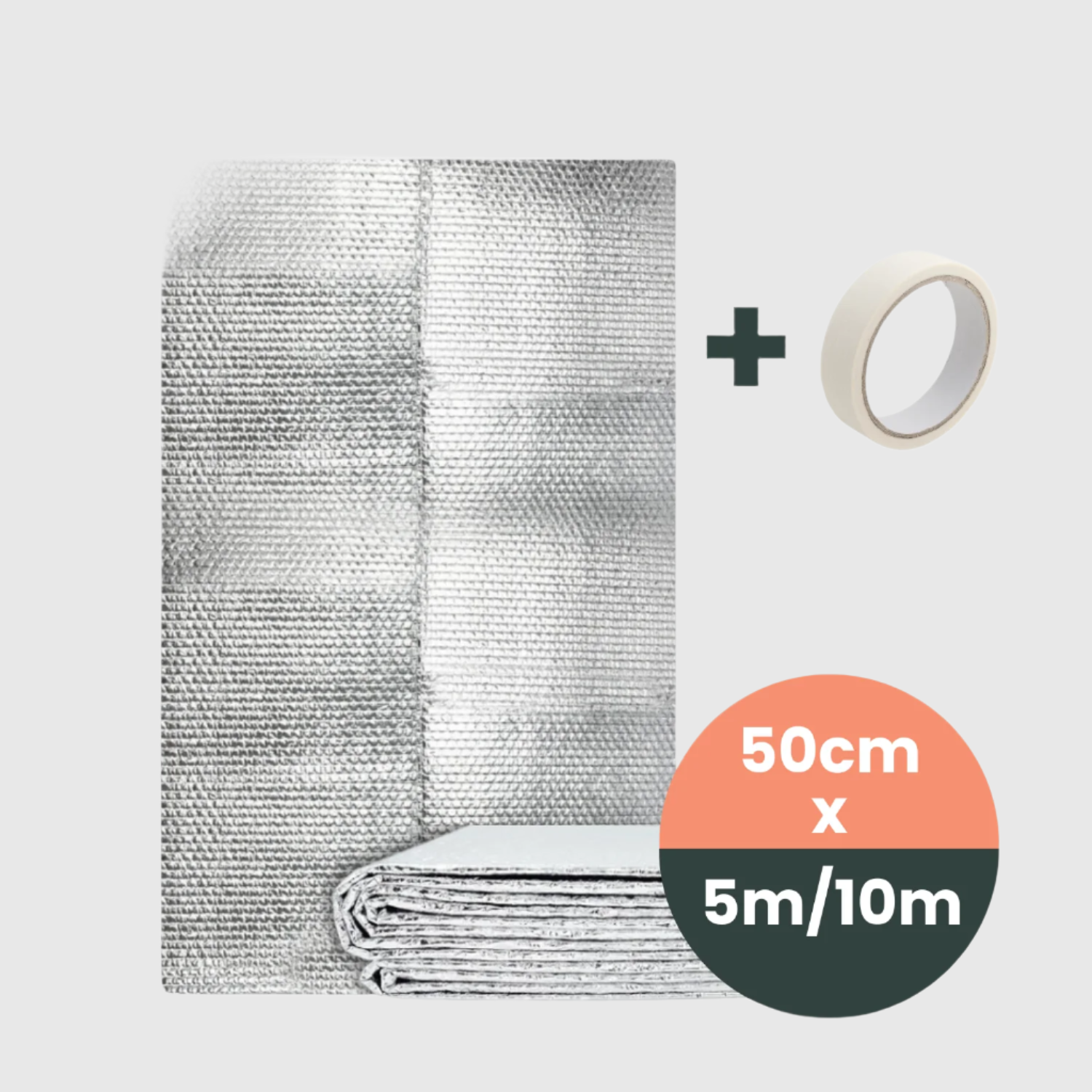 YRHome 6 m² isolatiefolie, isolatiefolie, reflectiefolie, 0,6 x 10 m YRHome 6 m² isolatiefolie, isolatiefolie, reflectiefolie, 0,6 x 10 m