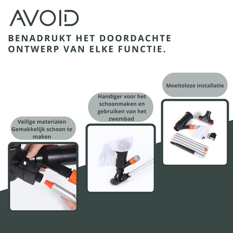 AVOID® - Zwembad Stofzuiger - Avoid