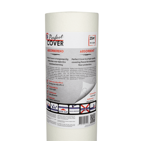Perfect Cover® Absorberend - 25m² - Zelfklevend Afdekvlies - Avoid