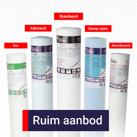 Perfect Cover® Ademend - Zelfklevend afdekvlies - Verkrijgbaar in 3 Maten - Avoid