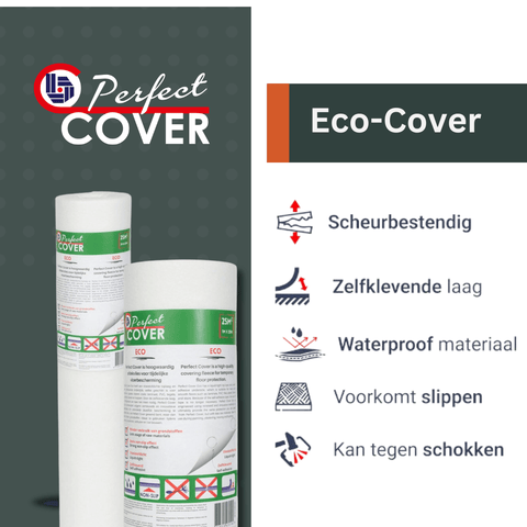 Perfect Cover® ECO - Zelfklevend afdekvlies - Verkrijgbaar in 4 Maten - Avoid