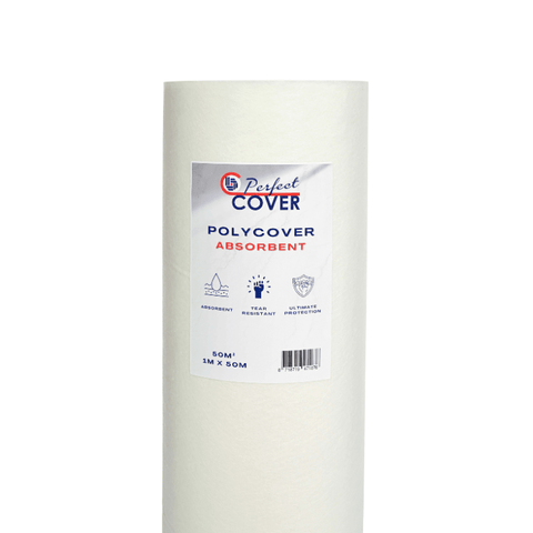 Perfect Cover® Polycover Absorberend - 50m² / 150gsm - Vloerbescherming - Avoid