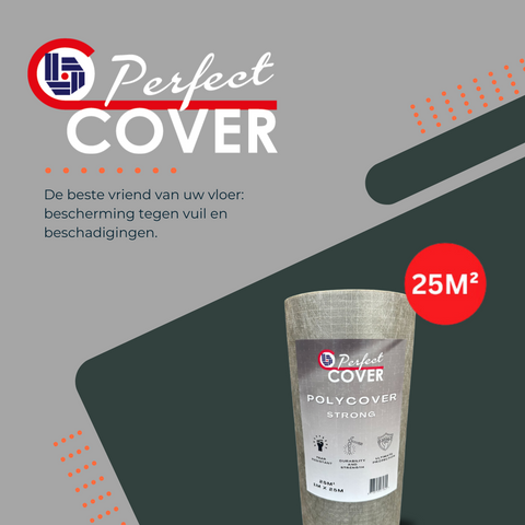 Perfect Cover® Polycover Strong - 25m² - Vloerbescherming - Avoid