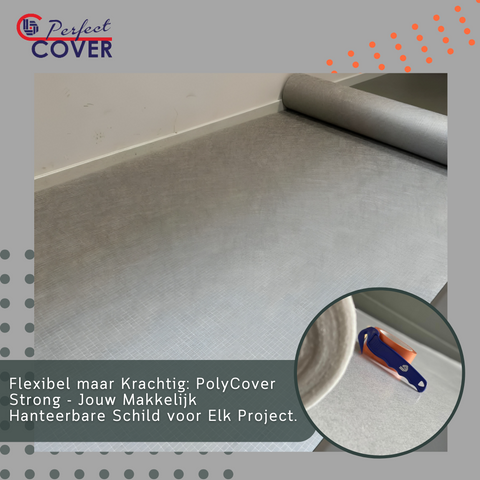 Perfect Cover® Polycover Strong - 25m² - Vloerbescherming - Avoid