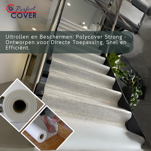 Perfect Cover® Polycover Strong - 25m² - Vloerbescherming - Avoid
