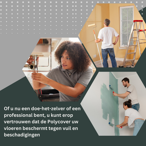 Perfect Cover® Polycover - Vloerbescherming - Verkrijgbaar in 3 Maten - Avoid