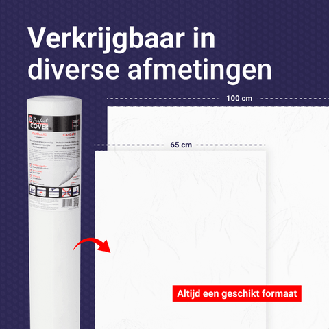 Perfect Cover® Standaard - Zelfklevend Afdekvlies - Verkrijgbaar in 4 Maten - Avoid