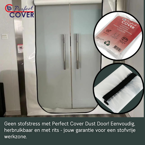 Perfect Cover® Stofdeur - 2,4m x 1,2m - Avoid