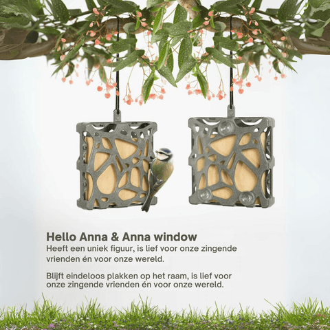Singing Friend - Hello Anna - 100% Gerecycled Plastic Vetblokhouder - Inclusief Gerecycled rPET Touw - Avoid